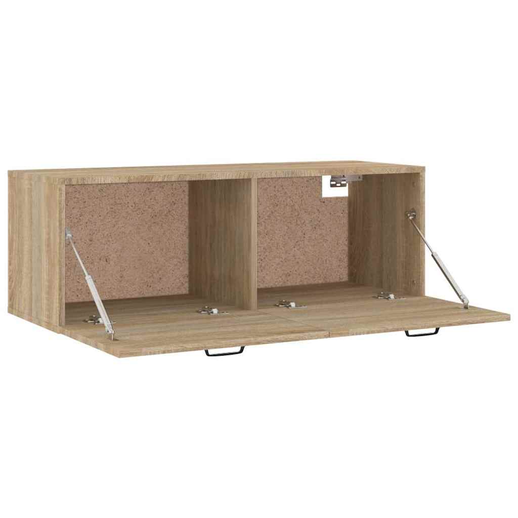 vidaXL Ντουλάπι Τοίχου Sonoma Δρυς 100x36,5x35 εκ. Επεξεργασμένο Ξύλο
