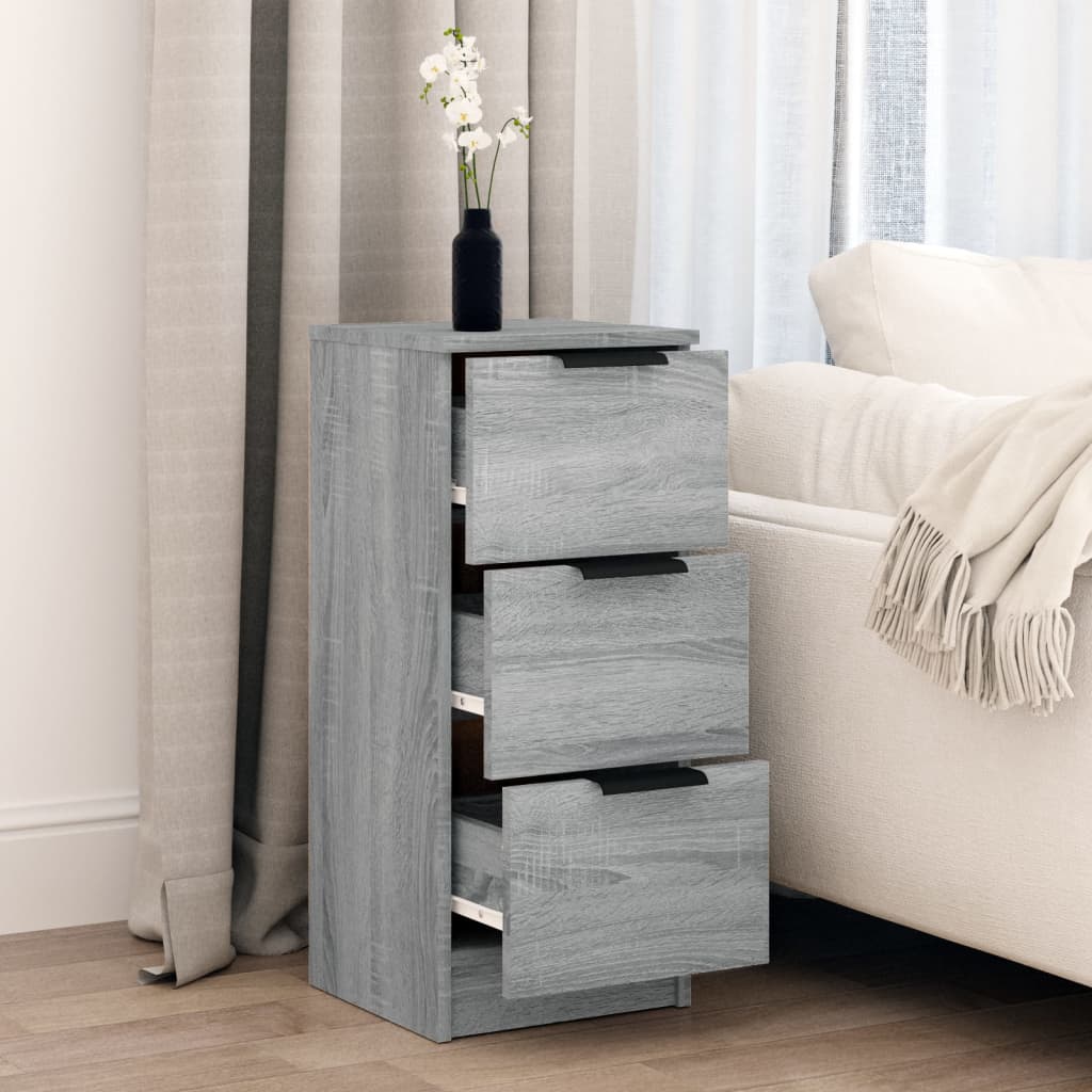 vidaXL Ντουλάπι Γκρι Sonoma 30x30x70 εκ. από Επεξεργασμένο Ξύλο