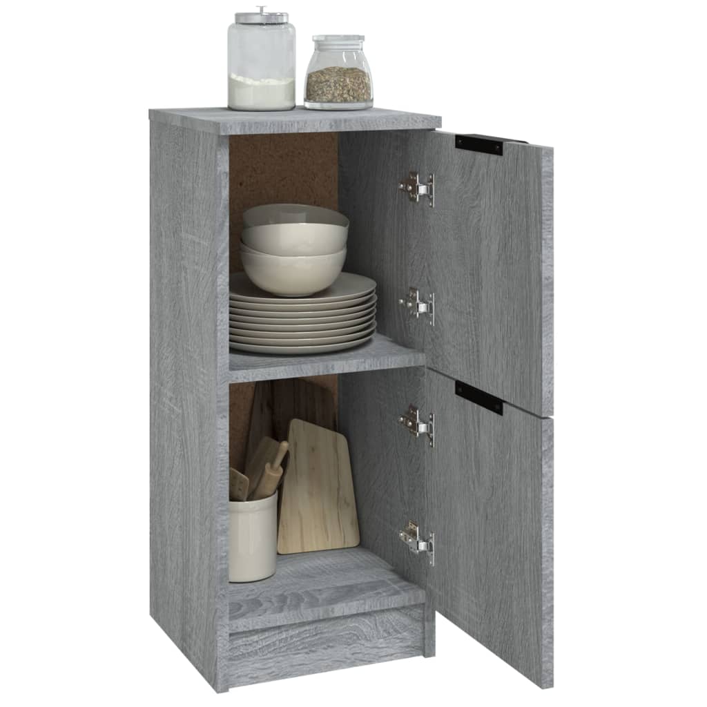 vidaXL Ντουλάπι Γκρι Sonoma 30x30x70 εκ. από Επεξεργασμένο Ξύλο