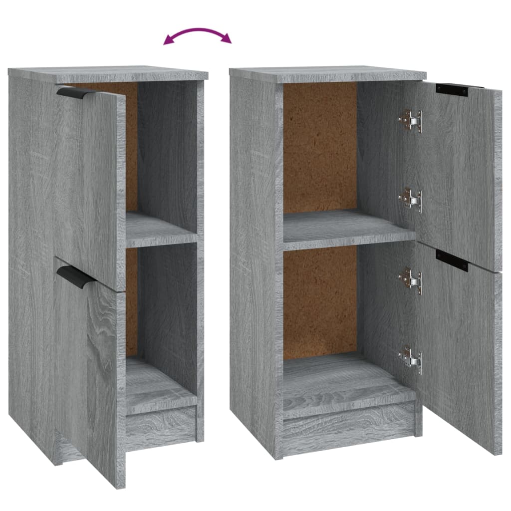 vidaXL Ντουλάπι Γκρι Sonoma 30x30x70 εκ. από Επεξεργασμένο Ξύλο