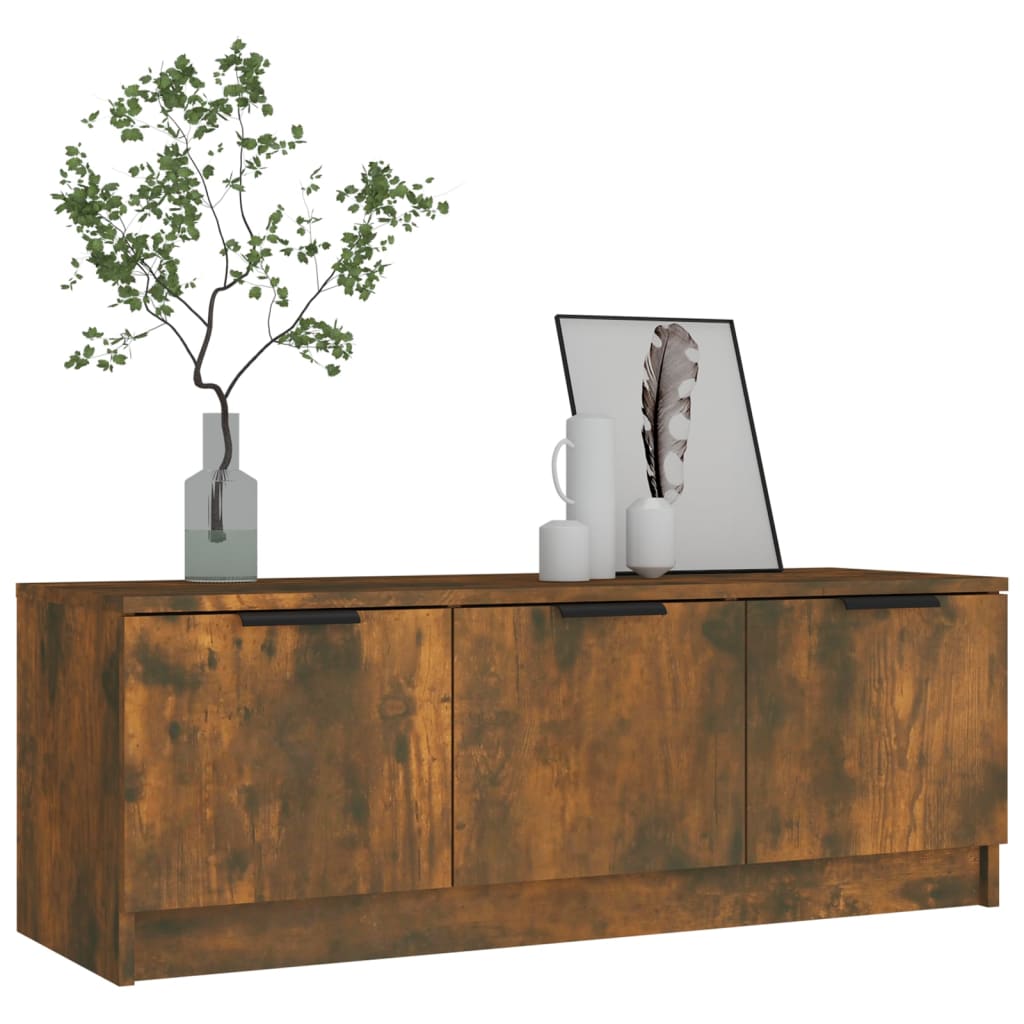 vidaXL Έπιπλο Τηλεόρασης Καπνιστή Δρυς102x35x36,5εκ.Επεξεργασμένο Ξύλο