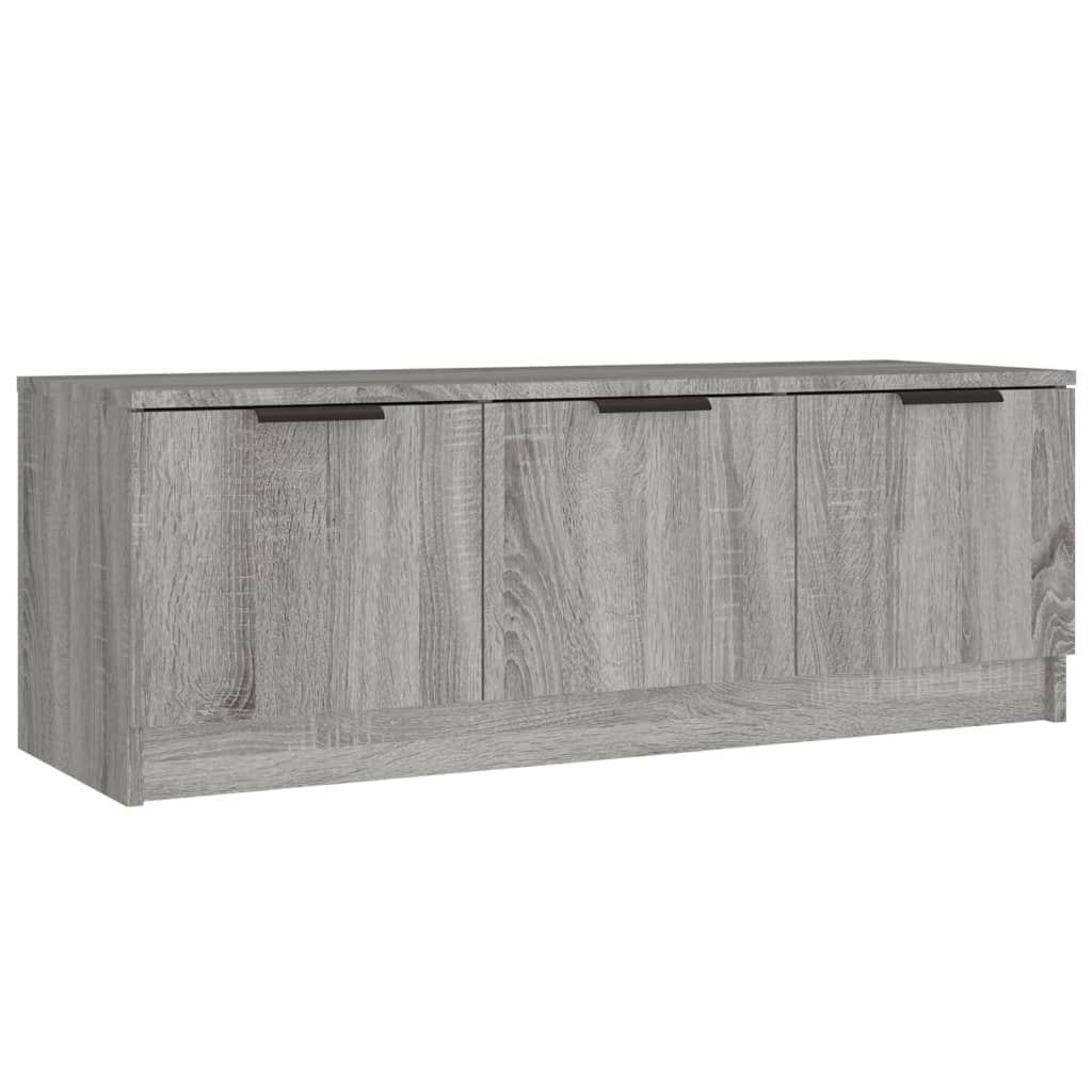 vidaXL Έπιπλο Τηλεόρασης Γκρι Sonoma 102x35x36,5εκ. Επεξεργασμένο Ξύλο