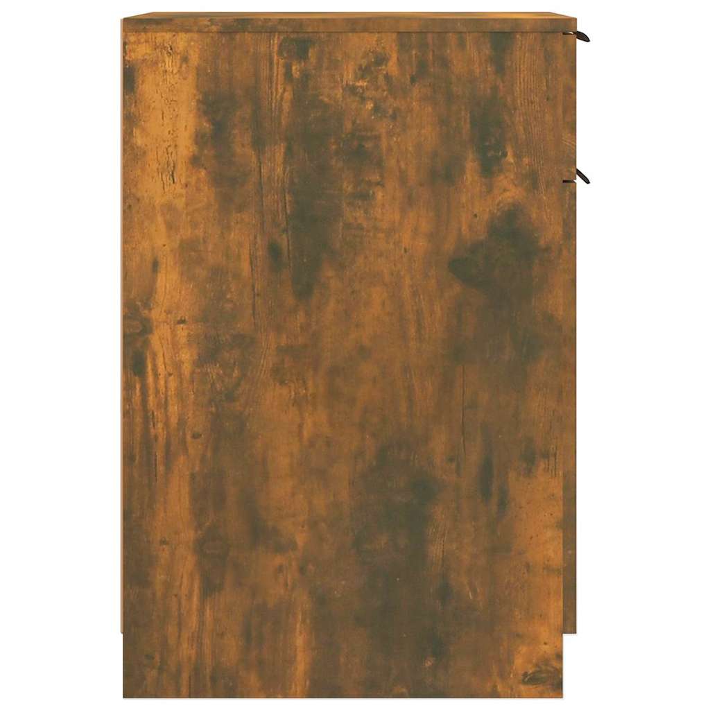 vidaXL Ντουλάπι Γραφείου Καπνιστή Δρυς 33,5x50x75 εκ. Επεξεργ. Ξύλο
