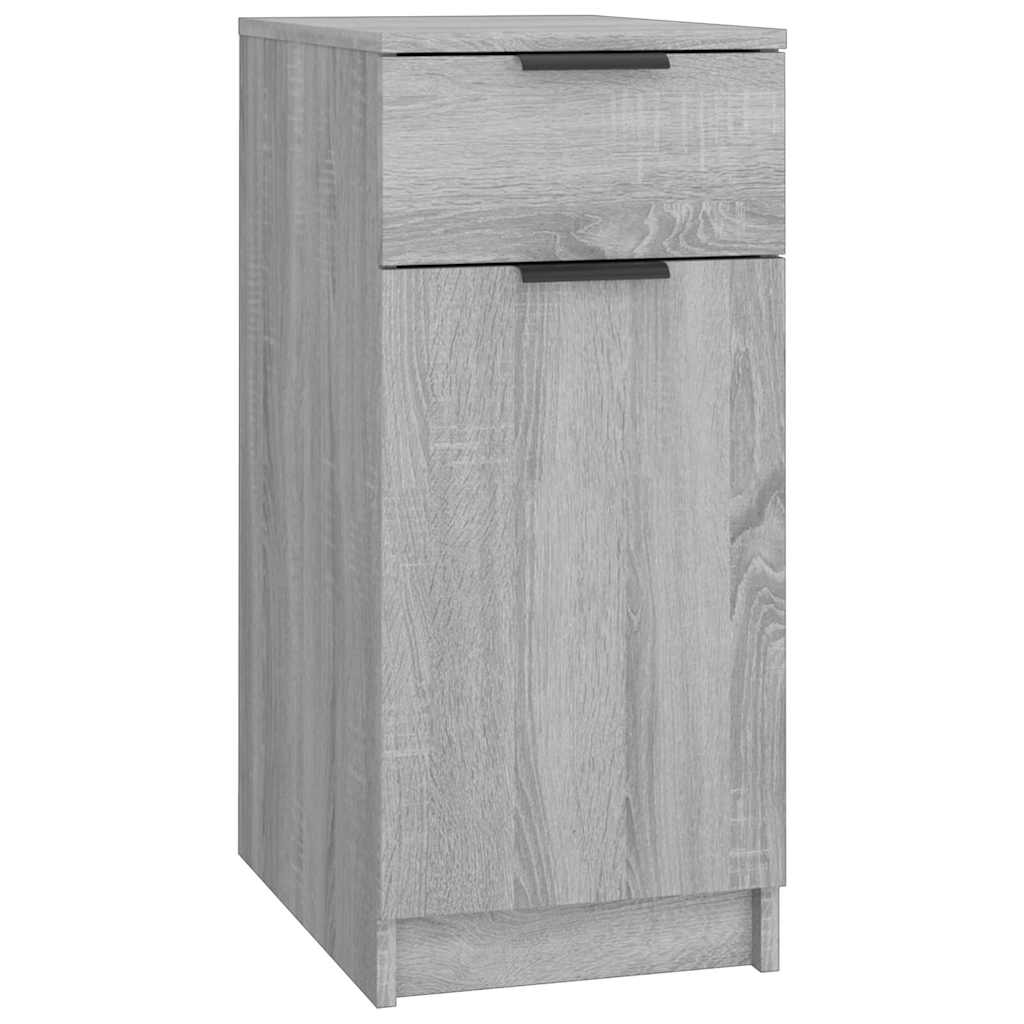 vidaXL Ντουλάπι Γραφείου Γκρι sonoma 33,5x50x75 εκ. Επεξεργ. Ξύλο