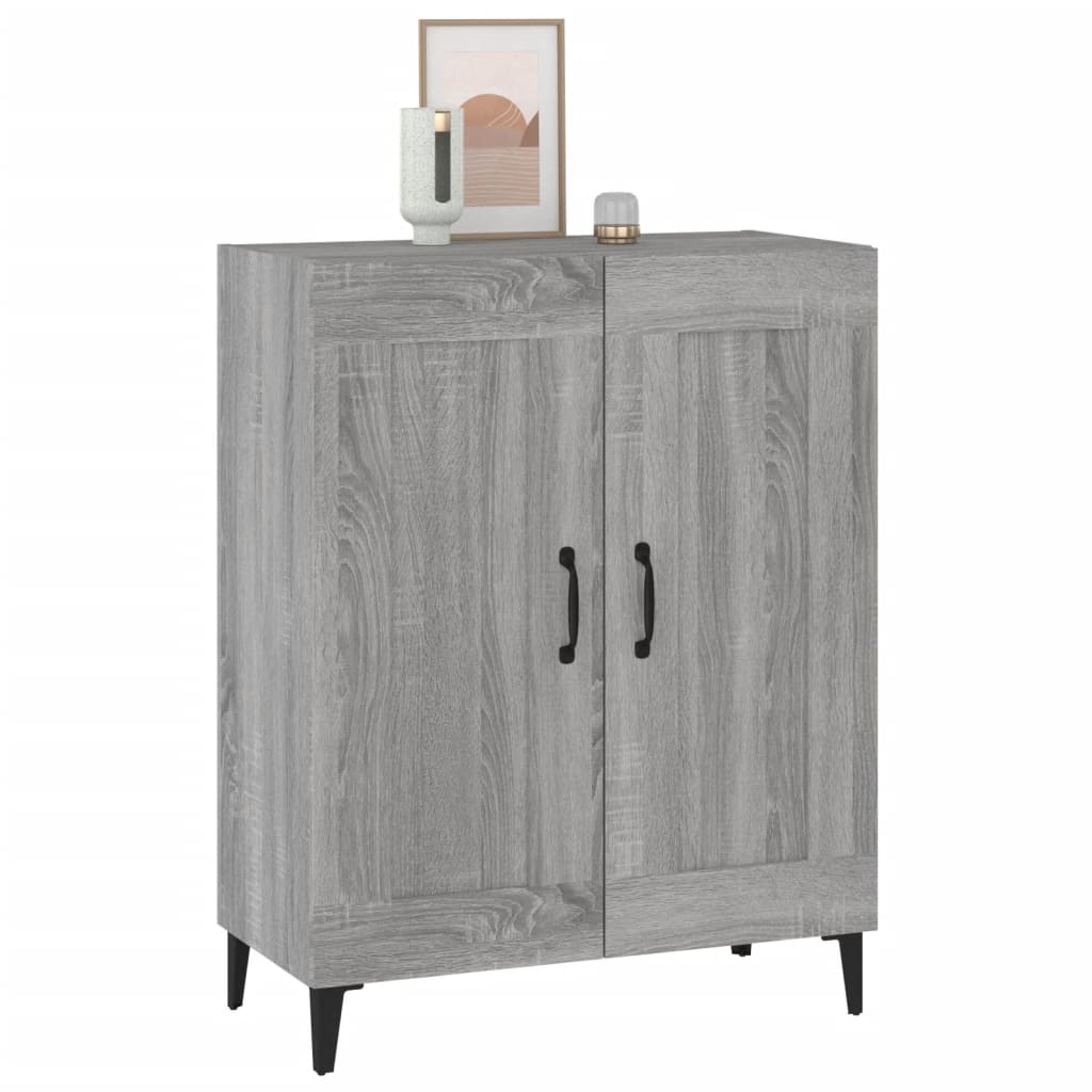 vidaXL Ντουλάπι Γκρι Sonoma 69,5 x 34 x 90 εκ. από Επεξεργασμένο Ξύλο