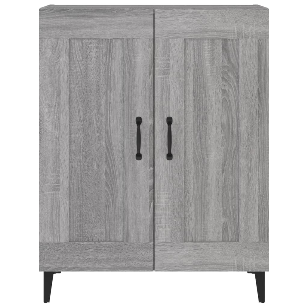 vidaXL Ντουλάπι Γκρι Sonoma 69,5 x 34 x 90 εκ. από Επεξεργασμένο Ξύλο