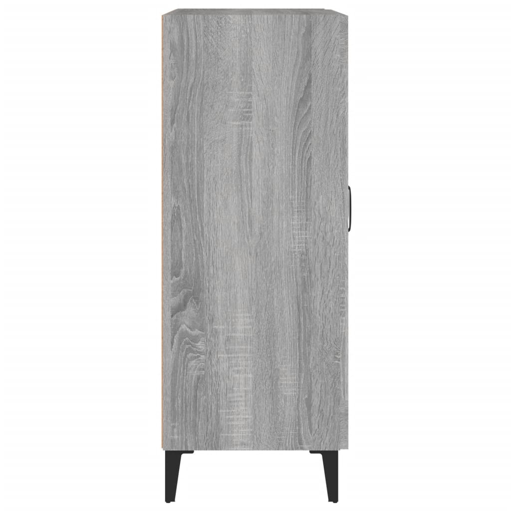 vidaXL Ντουλάπι Γκρι Sonoma 69,5 x 34 x 90 εκ. από Επεξεργασμένο Ξύλο
