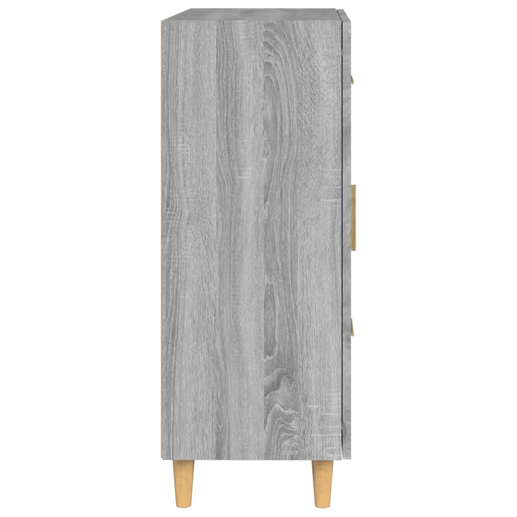 vidaXL Ντουλάπι Γκρι Sonoma 69,5 x 34 x 90 εκ. από Επεξεργασμένο Ξύλο