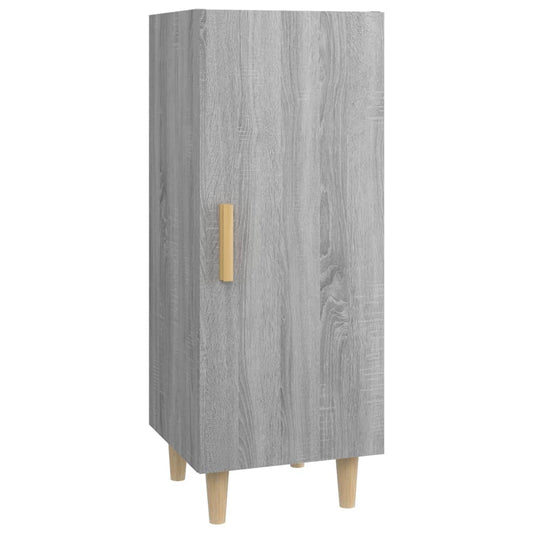 vidaXL Ντουλάπι Γκρι Sonoma 34,5x34x90 εκ. από Επεξεργασμένο Ξύλο