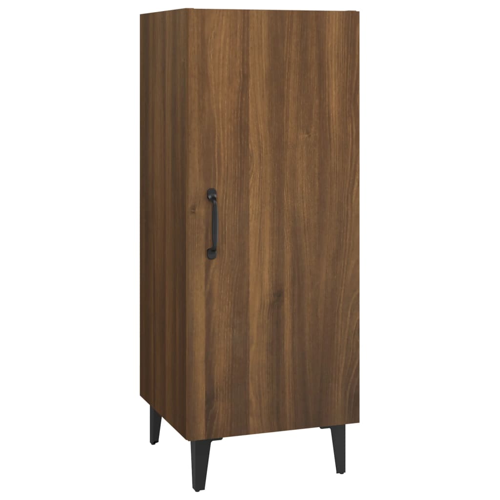 vidaXL Ντουλάπι Καφέ Δρυς 34,5 x 34 x 90 εκ. Επεξεργασμένο Ξύλο