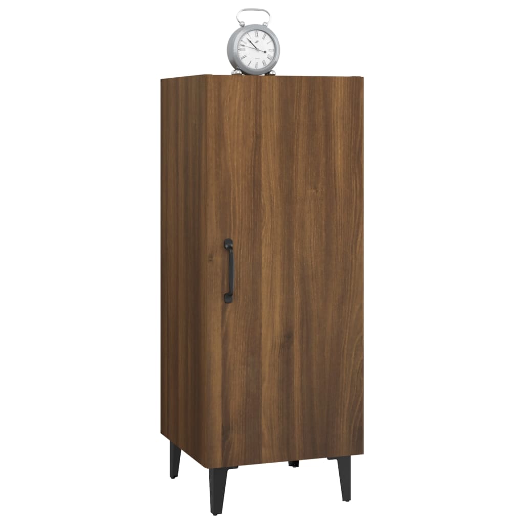 vidaXL Ντουλάπι Καφέ Δρυς 34,5 x 34 x 90 εκ. Επεξεργασμένο Ξύλο