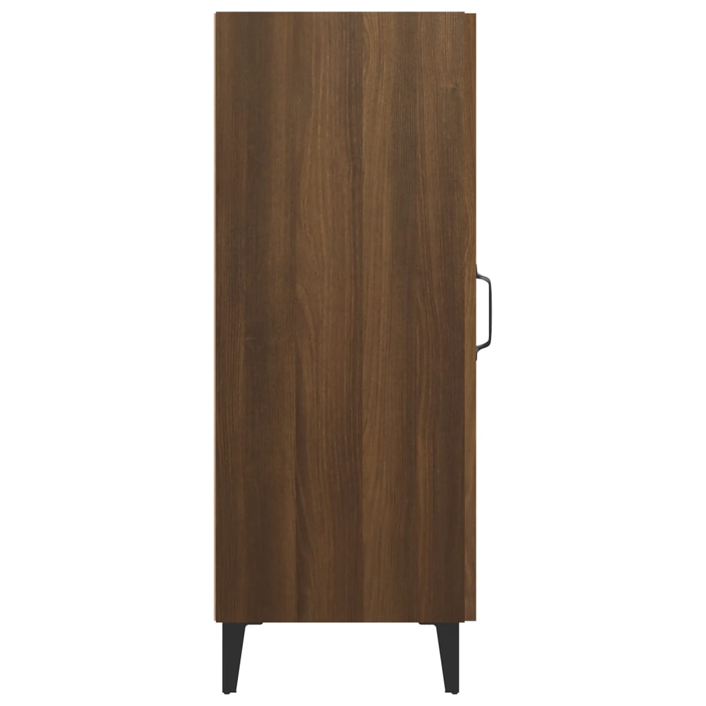 vidaXL Ντουλάπι Καφέ Δρυς 34,5 x 34 x 90 εκ. Επεξεργασμένο Ξύλο