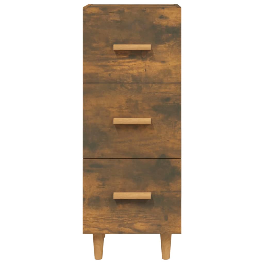 vidaXL Ντουλάπι Καπνιστή Δρυς 34,5 x 34 x 90 εκ. Επεξεργασμένο Ξύλο