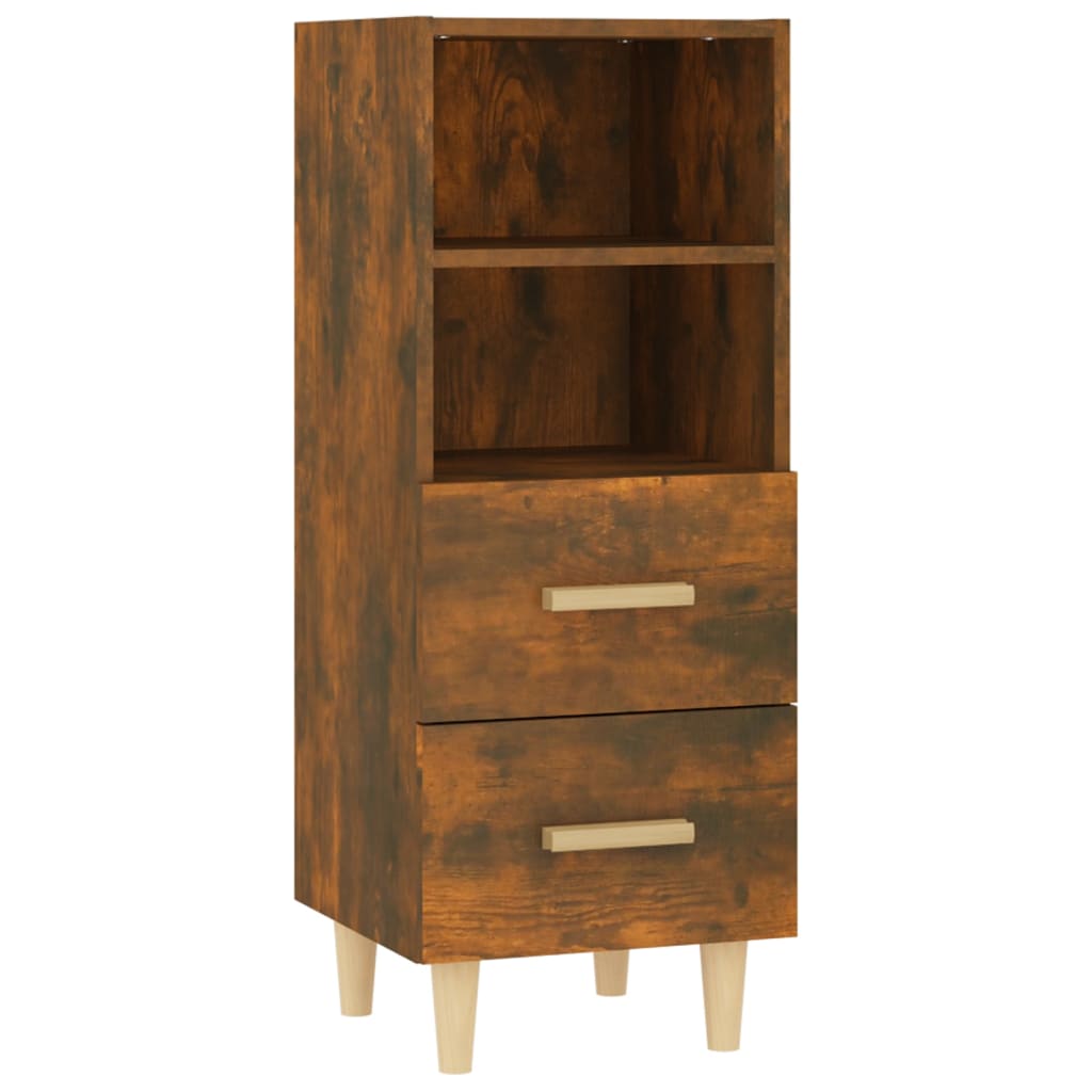 vidaXL Ντουλάπι Καπνιστή Δρυς 34,5 x 34 x 90 εκ. Επεξεργασμένο Ξύλο