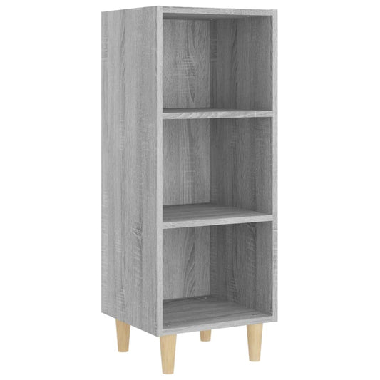 vidaXL Ντουλάπι Γκρι sonoma 34,5x32,5x90εκ. από Επεξεργασμένο Ξύλο