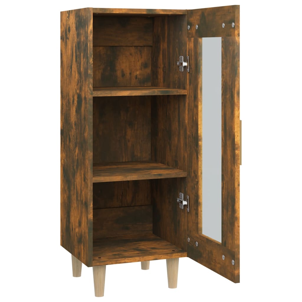 vidaXL Ντουλάπι Καπνιστή Δρυς 34,5 x 34 x 90 εκ. Επεξεργασμένο Ξύλο
