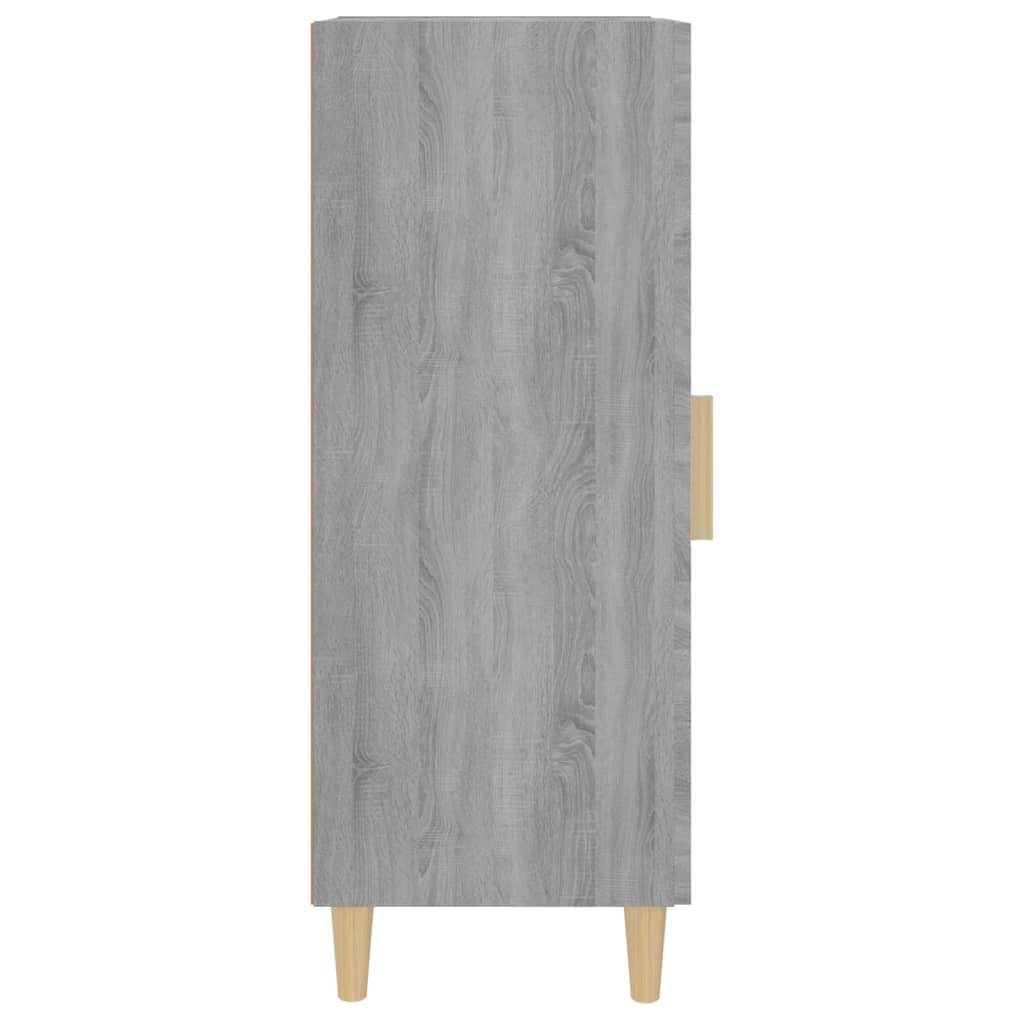 vidaXL Ντουλάπι Γκρι Sonoma 34,5x34x90 εκ. από Επεξεργασμένο Ξύλο