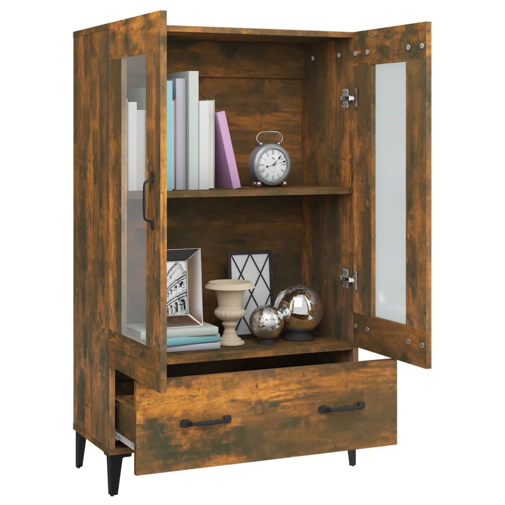 vidaXL Ντουλάπα Καπνιστή δρυς 70 x 31 x 115 εκ. από Επεξεργασμένο Ξύλο