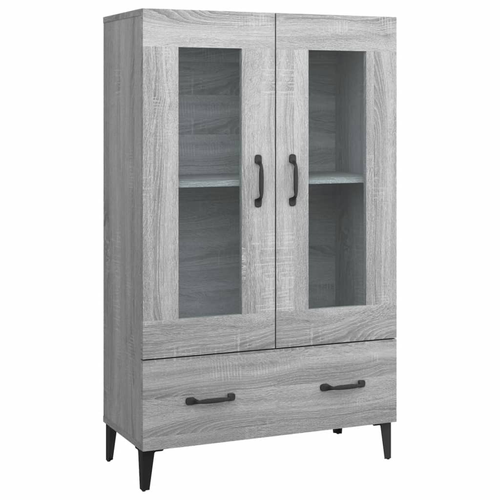 vidaXL Ντουλάπα Γκρι Sonoma 70 x 31 x 115 εκ. από Επεξεργασμένο Ξύλο