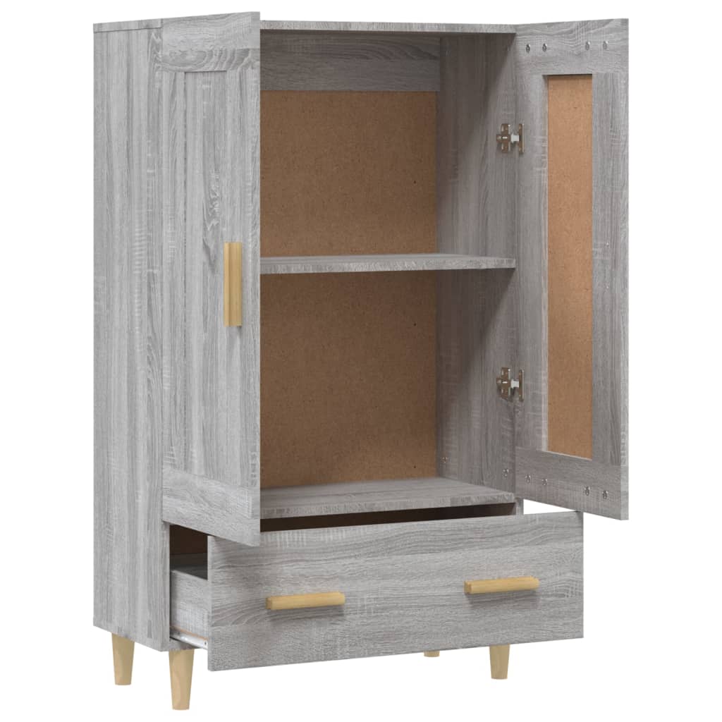 vidaXL Ντουλάπα Γκρι Sonoma 70 x 31 x 115 εκ. από Επεξεργασμένο Ξύλο