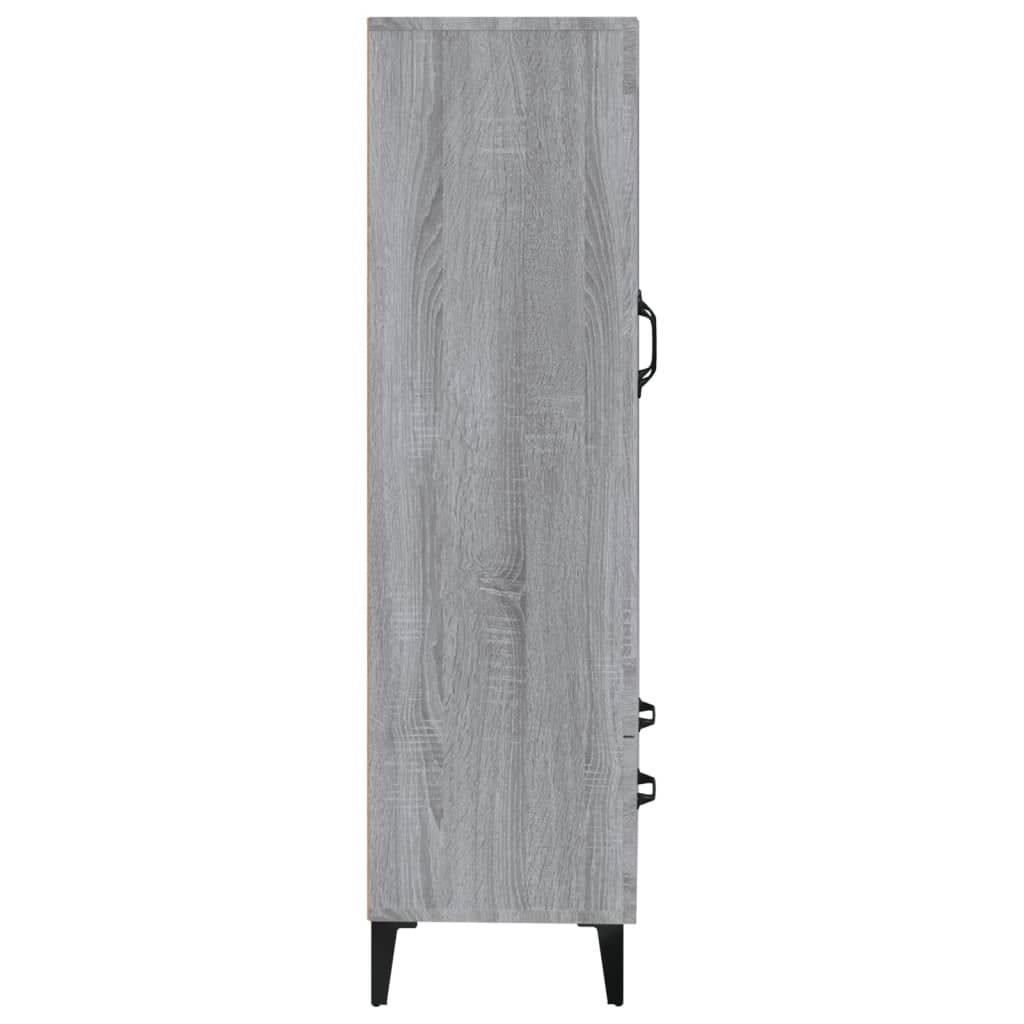 vidaXL Ντουλάπα Γκρι Sonoma 70 x 31 x 115 εκ. από Επεξεργασμένο Ξύλο