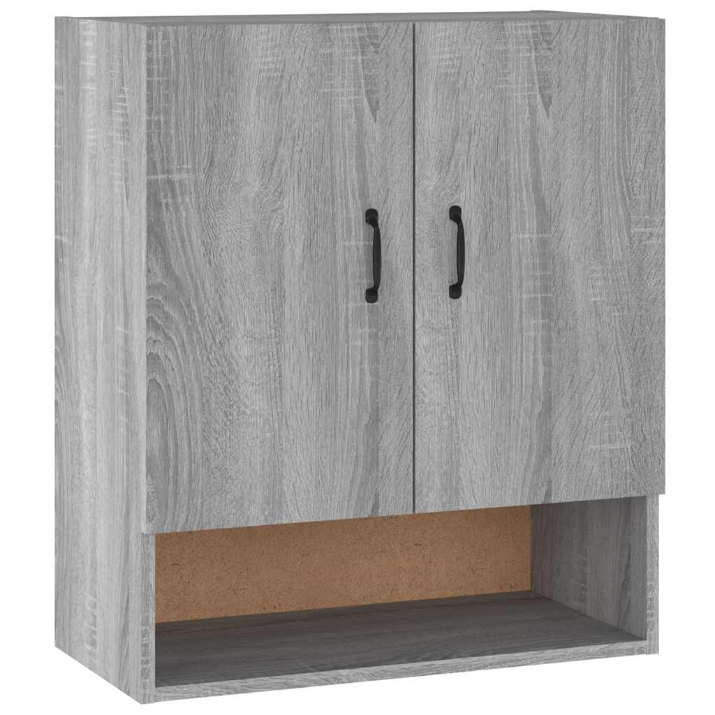 vidaXL Ντουλάπι Τοίχου Γκρι Sonoma 60x31x70εκ. Επεξεργασμένο Ξύλο