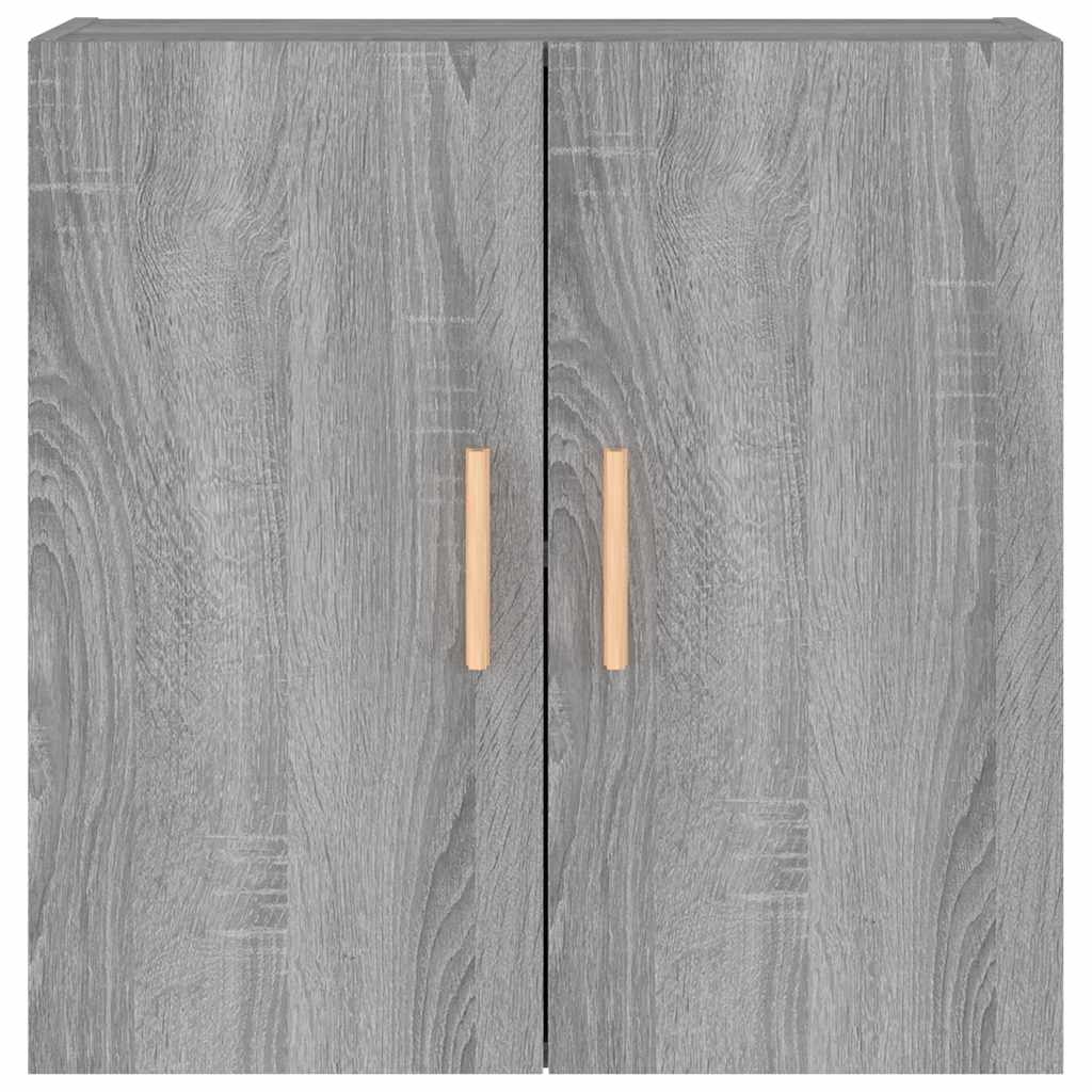 vidaXL Ντουλάπι Τοίχου Γκρι Sonoma 60x30x60 εκ. Επεξεργασμένο Ξύλο