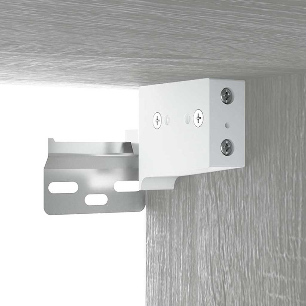 vidaXL Ντουλάπι Τοίχου Γκρι Sonoma 60x30x60 εκ. Επεξεργασμένο Ξύλο