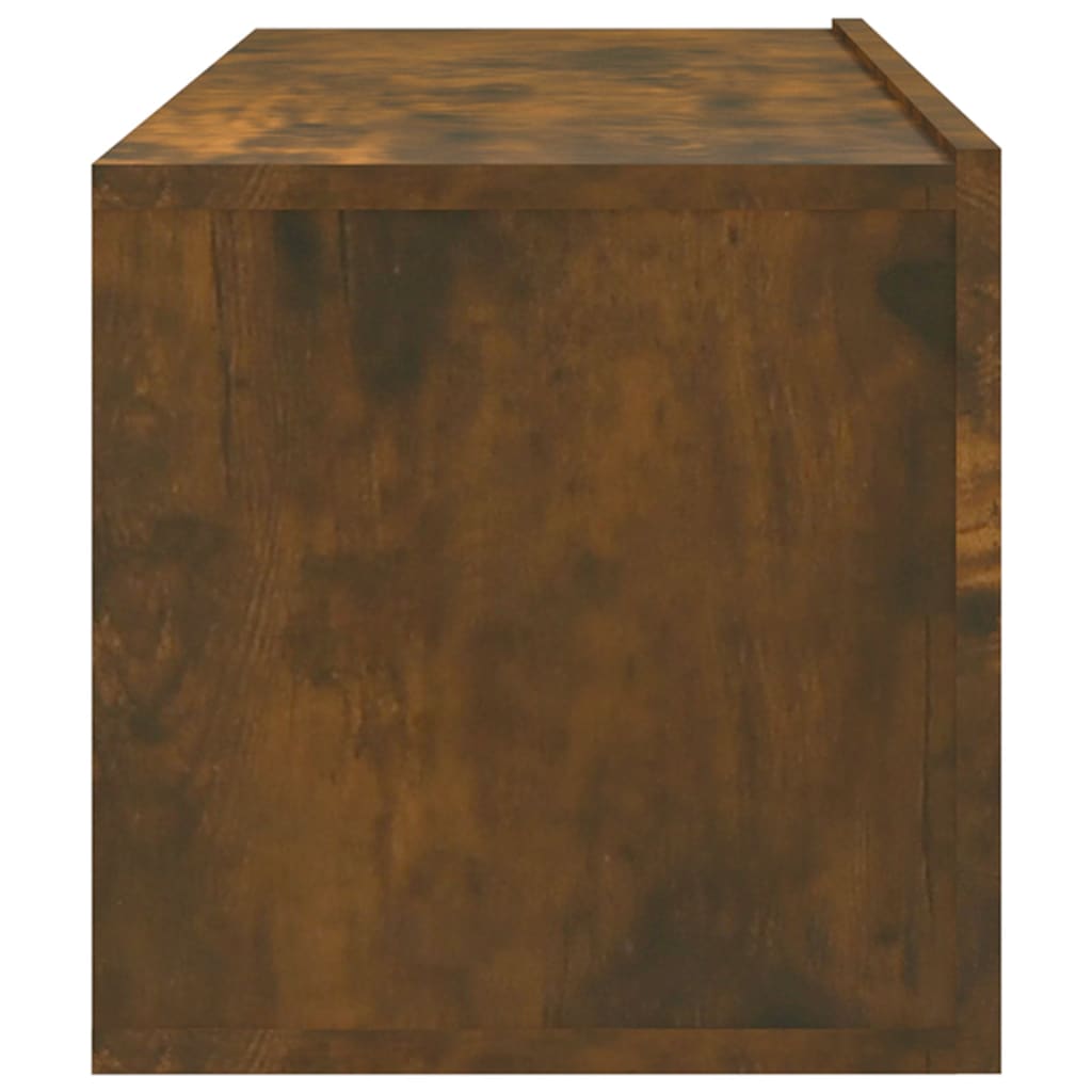 vidaXL Έπιπλα Τηλεόρασης Τοίχου 2 τεμ. Καπν. Δρυς 100x30x30εκ Επ. Ξύλο