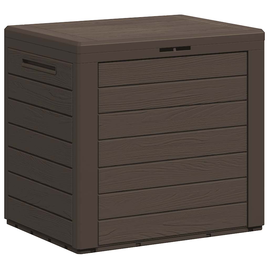 vidaXL Μπαούλο Αποθήκευσης Κήπου Καφέ 58,5x46x55 εκ. απο Πολυπ/λένιο