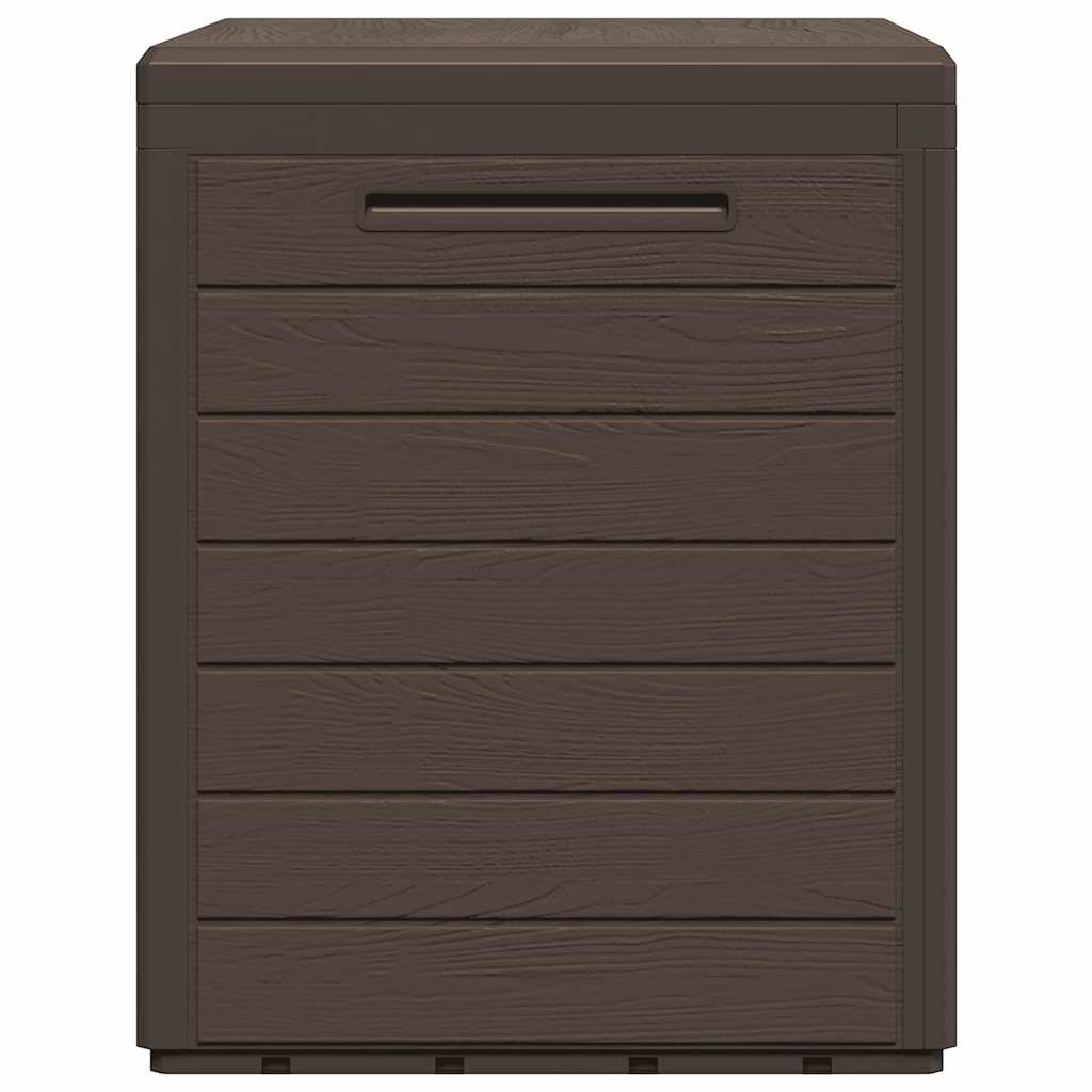 vidaXL Μπαούλο Αποθήκευσης Κήπου Καφέ 58,5x46x55 εκ. απο Πολυπ/λένιο