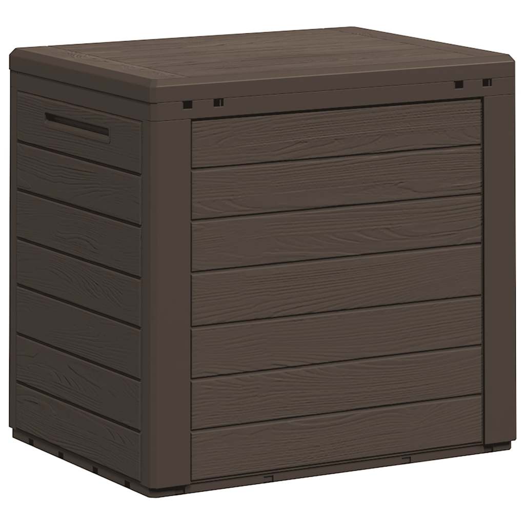 vidaXL Μπαούλο Αποθήκευσης Κήπου Καφέ 58,5x46x55 εκ. απο Πολυπ/λένιο