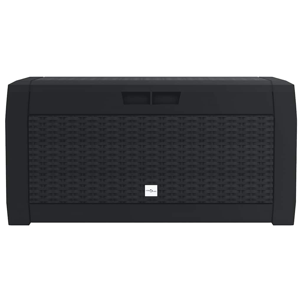 vidaXL Μπαούλο Αποθήκευσης Κήπου Ανθρακί 119x48x60 εκ. απο Πολυπ/λένιο