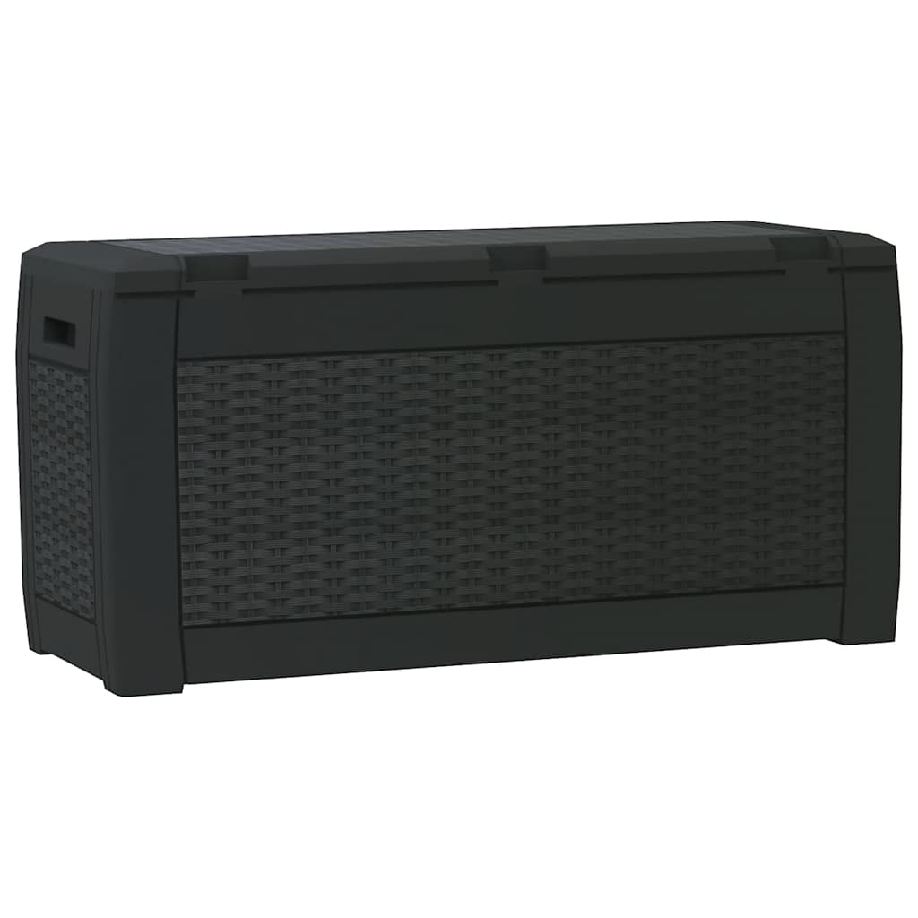 vidaXL Μπαούλο Αποθήκευσης Κήπου Ανθρακί 119x48x60 εκ. απο Πολυπ/λένιο