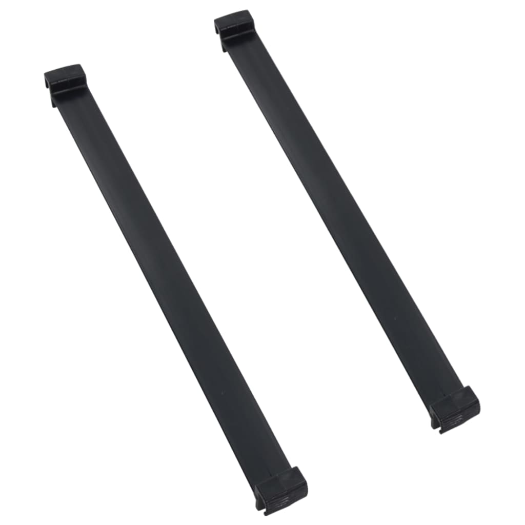 vidaXL Ζαρντινιέρα Υπερυψωμένη Ανθρακί 60x25x46 εκ. Ρατάν Πολυπρ/νίου