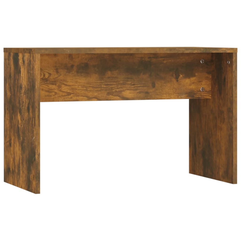 vidaXL Μπουντουάρ Σετ με LED Καπνιστή δρυς από Επεξεργασμένο Ξύλο