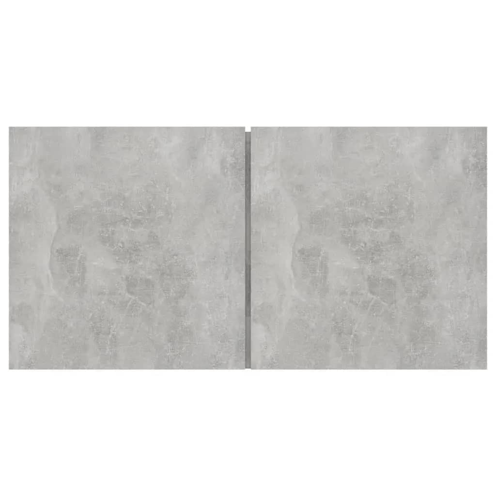 vidaXL Σετ Επίπλων Τηλεόρασης 5 Τεμαχίων Γκρι Σκυρ. Επεξεργασμένο Ξύλο