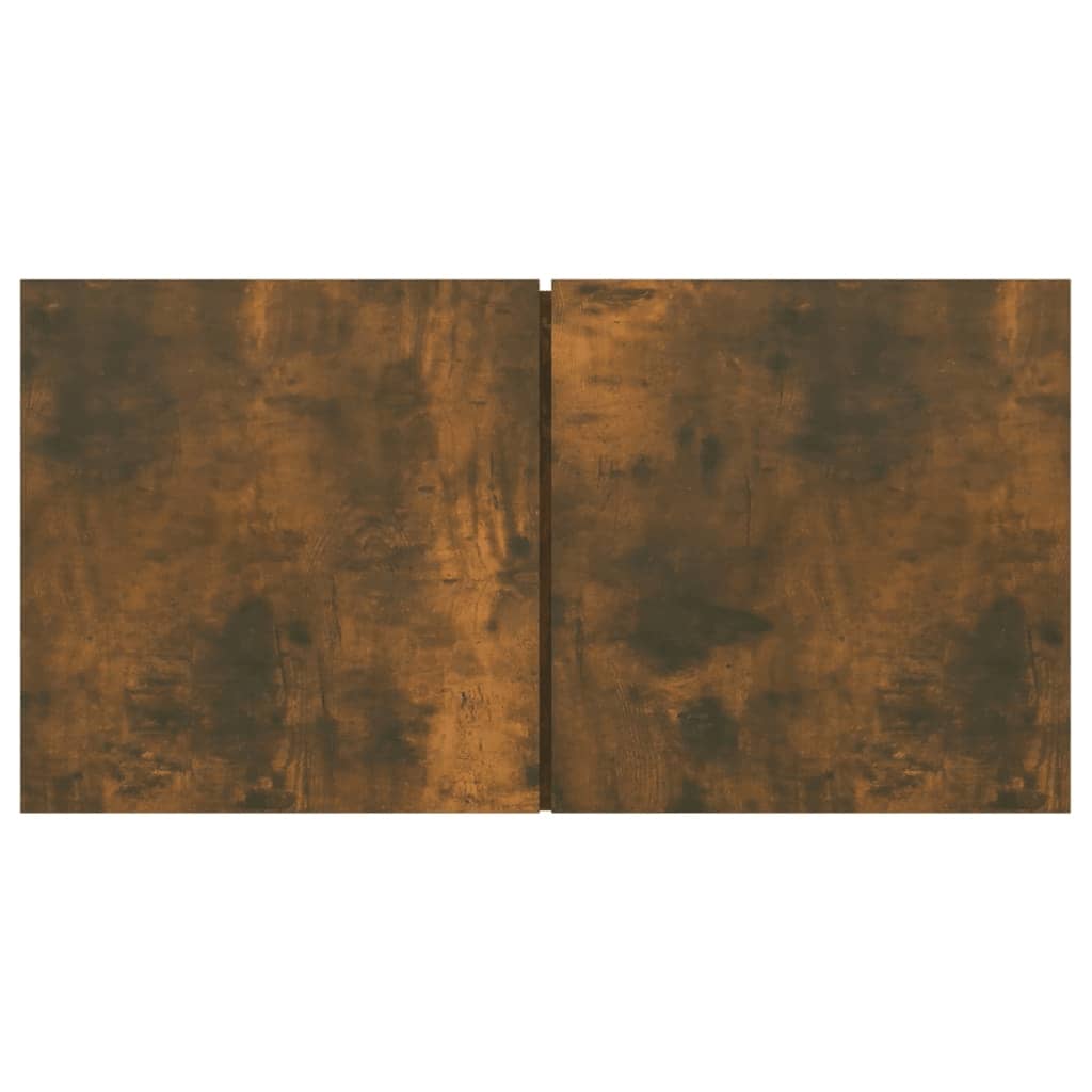 vidaXL Σετ Επίπλων Τηλεόρασης 5 Τεμαχίων Καπνιστή δρυς Επεξ. Ξύλο