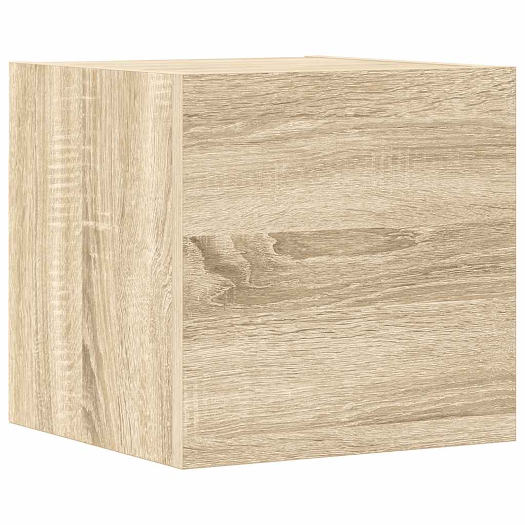 vidaXL Σετ Επίπλων Τηλεόρασης 7 Τεμαχίων Sonoma Δρυς Επεξ. Ξύλο