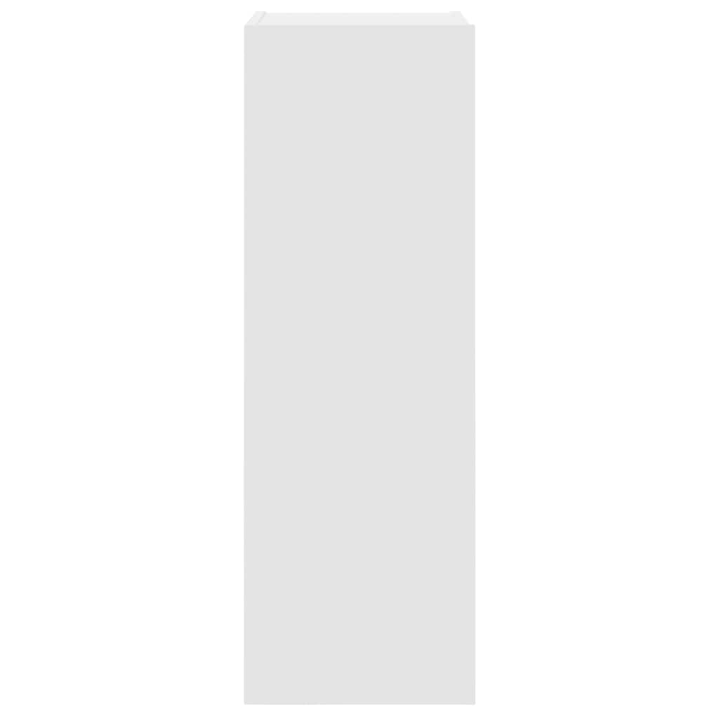 vidaXL Σετ Επίπλου Τηλεόρασης 4 Τεμαχίων Λευκό από Επεξεργασμένο Ξύλο