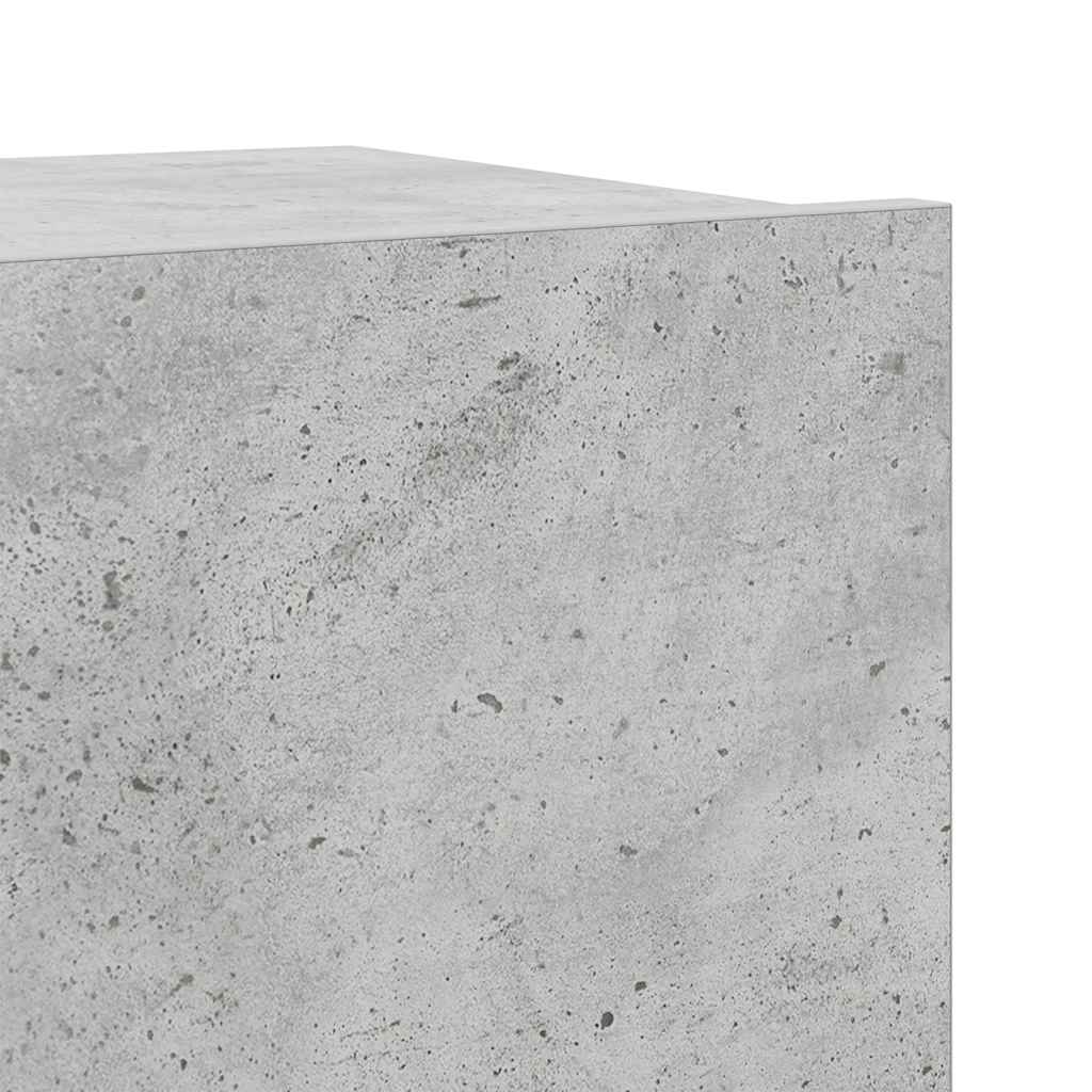 vidaXL Σετ Επίπλων Τηλεόρασης 4Τεμαχίων Γκρι Σκυρ. Επεξεργασμένο Ξύλο