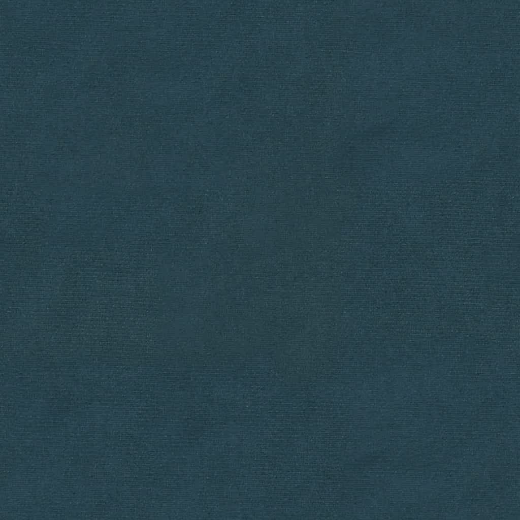 vidaXL Καρέκλες Τραπεζαρίας 2 τεμ. Μπλε Βελούδινες