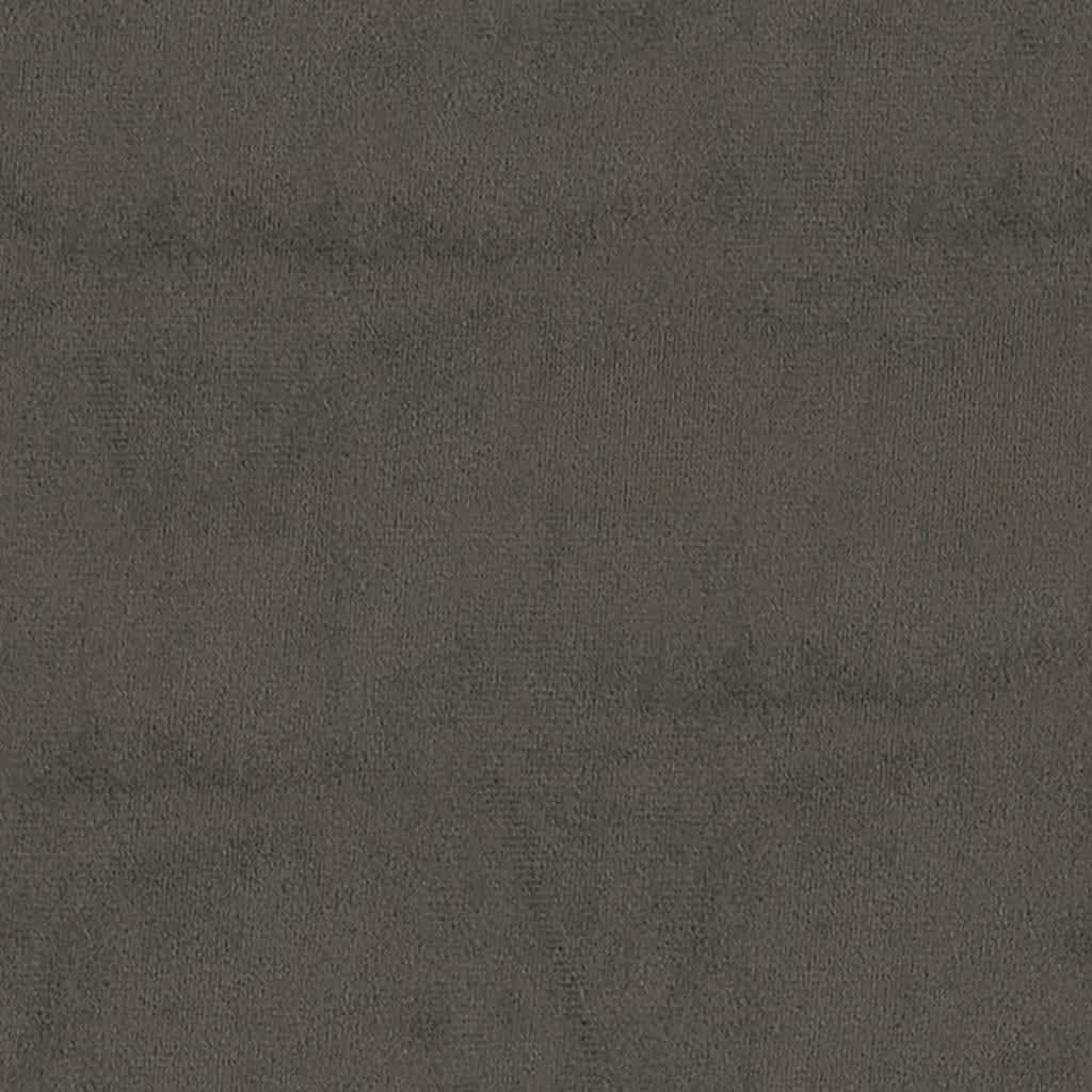 vidaXL Καρέκλες Τραπεζαρίας 2 τεμ. Σκούρο Γκρι Βελούδινες