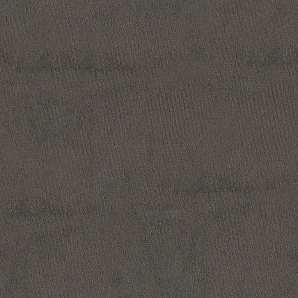 vidaXL Καρέκλες Τραπεζαρίας Περιστρεφόμενες 2 τεμ. Σκ. Γκρι Βελούδινες