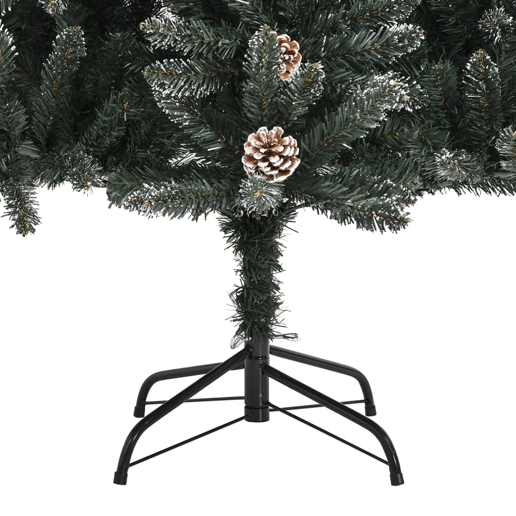 vidaXL Χριστουγεννιάτικο Δέντρο Τεχνητό με Βάση Πράσινο 180εκ. από PVC