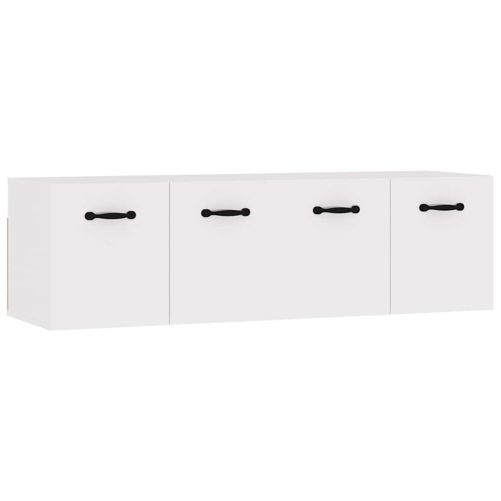 vidaXL Ντουλάπια Τοίχου 2 τεμ. Λευκά 80x35x36,5 εκ. Επεξ. Ξύλο