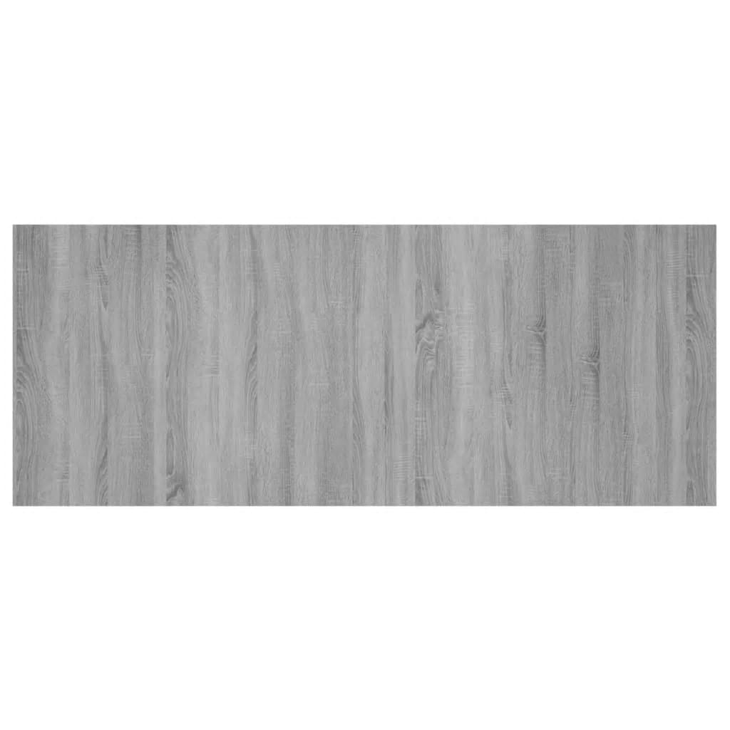 vidaXL Κεφαλάρι Κρεβατιού με Κομοδίνα Γκρι Sonoma Επεξεργασμένο Ξύλο