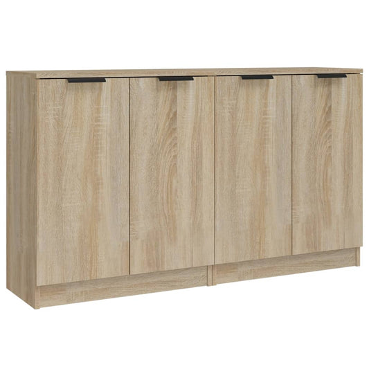 vidaXL Ντουλάπια 2 τεμ. Sonoma Δρυς 60x30x70 εκ. Επεξεργασμένο Ξύλο