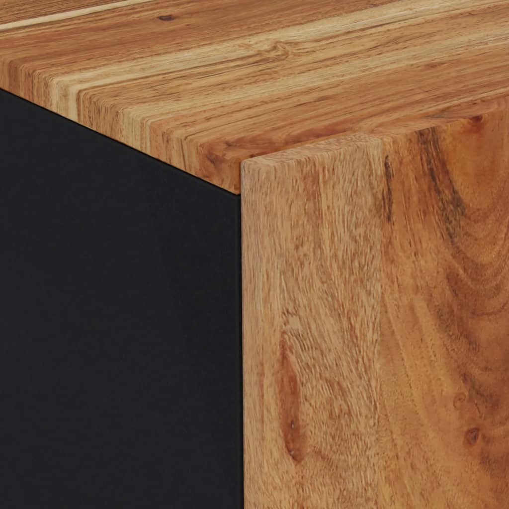 vidaXL Ντουλάπι 60 x 33 x 75 εκ. από Μασίφ Ξύλο Ακακίας