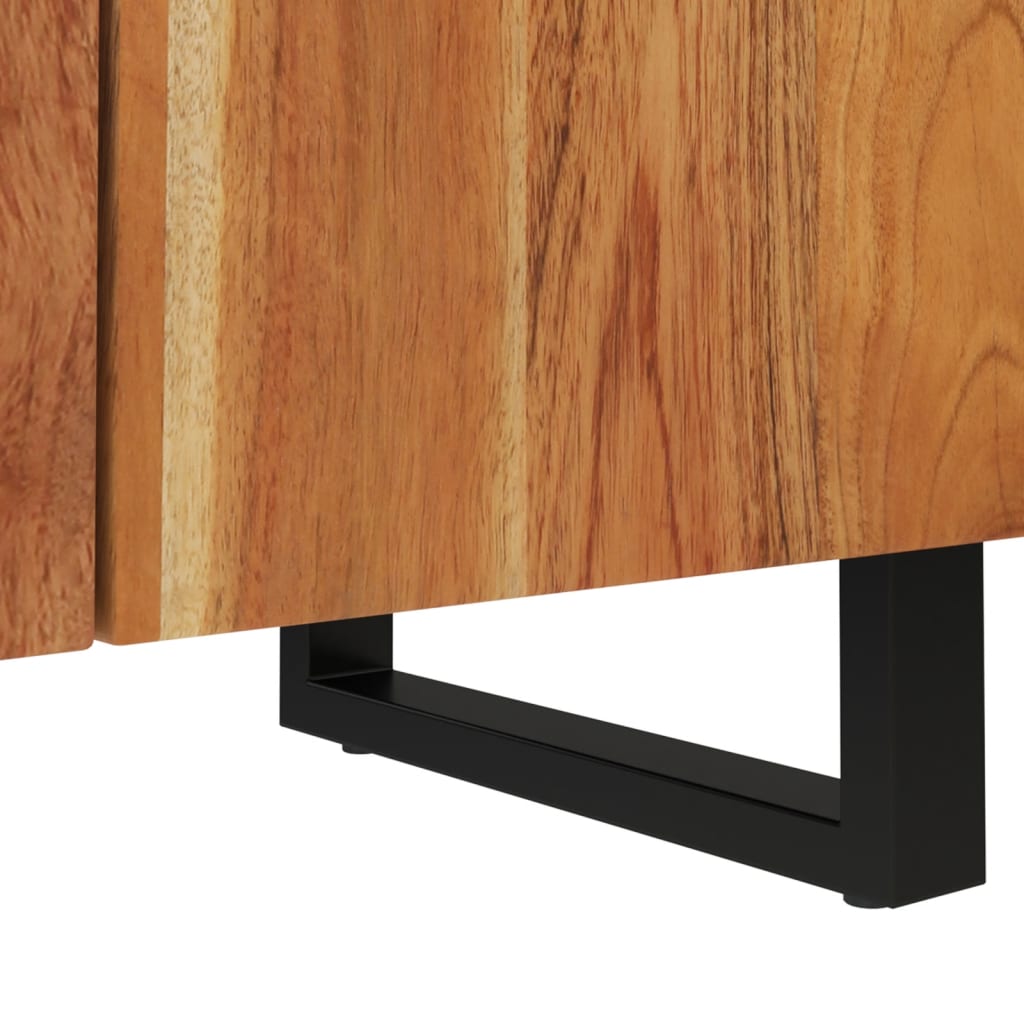 vidaXL Ντουλάπι 60 x 33 x 75 εκ. από Μασίφ Ξύλο Ακακίας